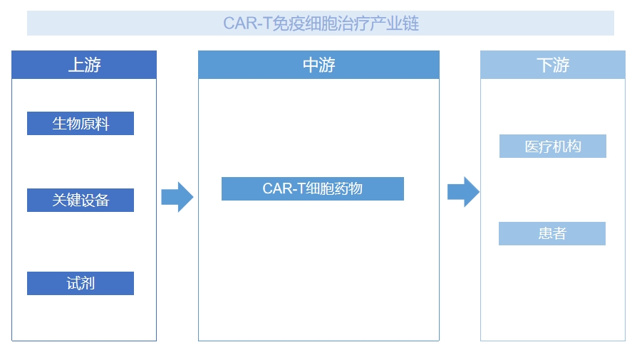 CAR-T免疫细胞治疗行业产业链