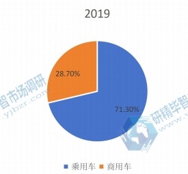  2019年消费量占比