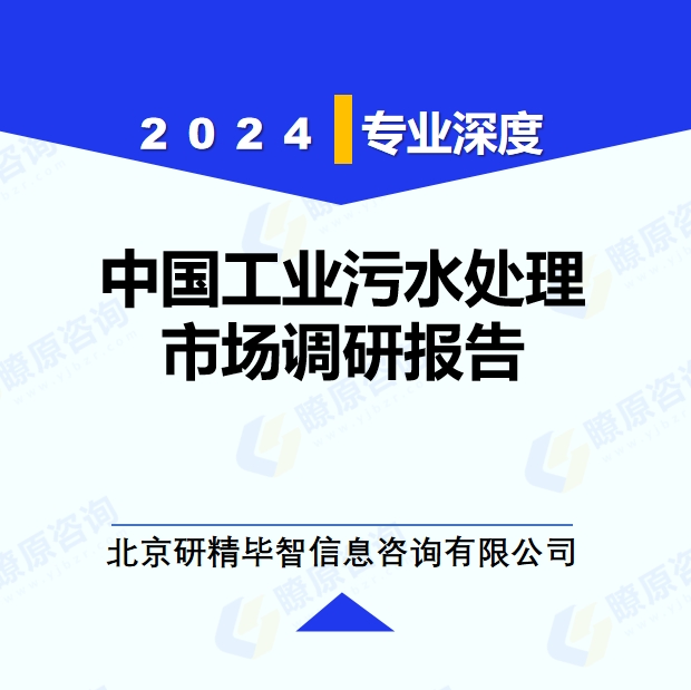 中国工业污水处理市场调研报告